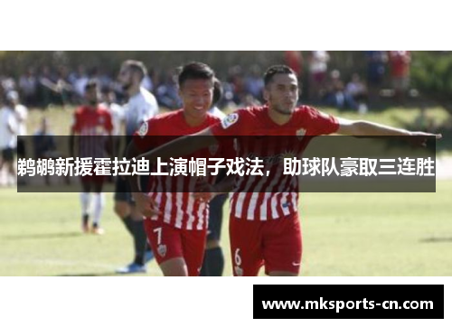 鹈鹕新援霍拉迪上演帽子戏法，助球队豪取三连胜